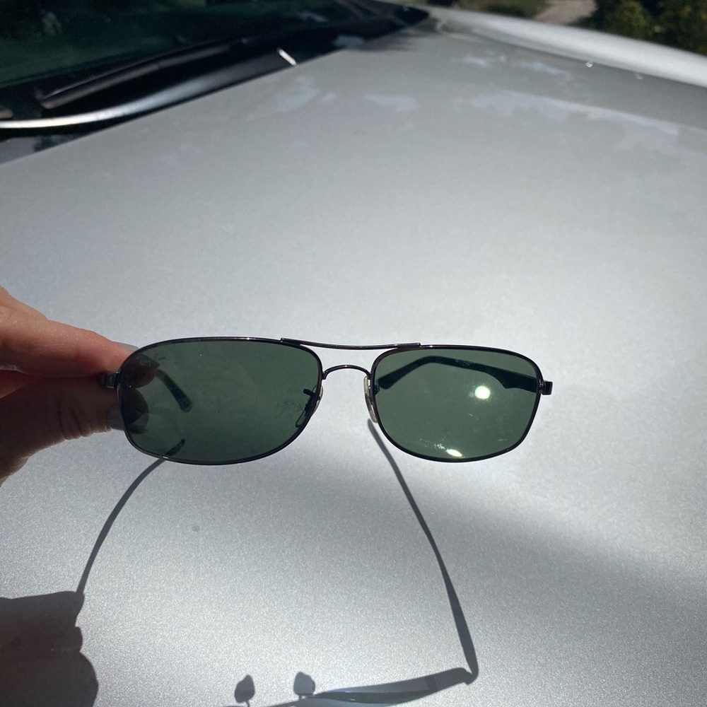 Ray ban wide frame black/ gray